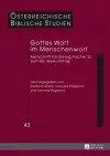 Gottes Wort Im Menschenwort cover