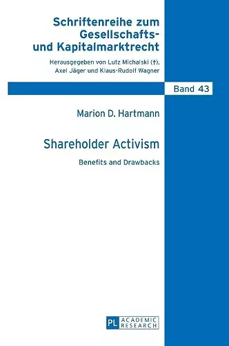 Shareholder Activism cover