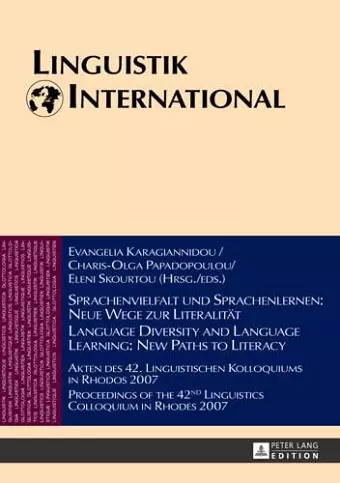 Sprachenvielfalt und Sprachenlernen: Neue Wege zur Literalitaet / Language Diversity and Language Learning: New Paths to Literacy cover