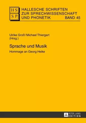 Sprache Und Musik cover