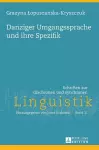 Danziger Umgangssprache Und Ihre Spezifik cover