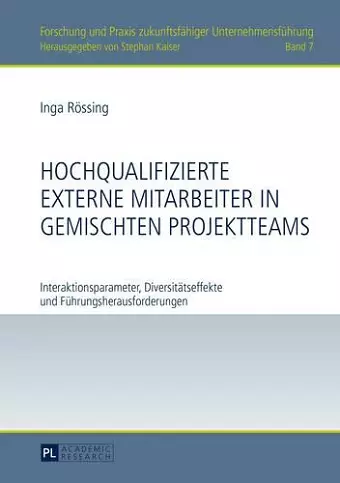 Hochqualifizierte Externe Mitarbeiter in Gemischten Projektteams cover