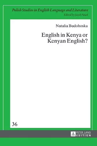 English in Kenya or Kenyan English? cover