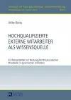 Hochqualifizierte Externe Mitarbeiter ALS Wissensquelle cover