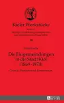 Die Eingemeindungen in die Stadt Kiel (1869-1970) cover