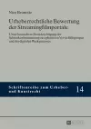 Urheberrechtliche Bewertung Der Streamingfilmportale cover