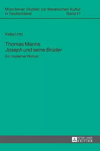 Thomas Manns Joseph und seine Brueder cover