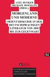 Morgenland und Moderne cover