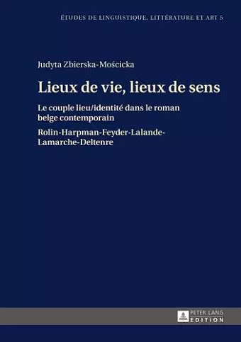 Lieux de Vie, Lieux de Sens cover