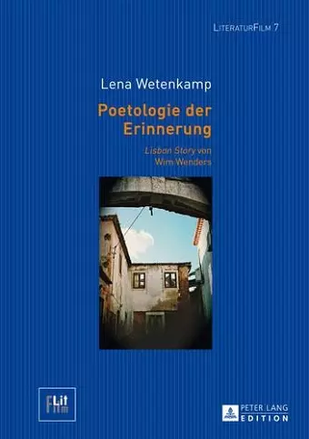 Poetologie Der Erinnerung cover