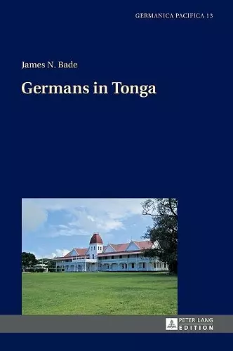 Germans in Tonga cover