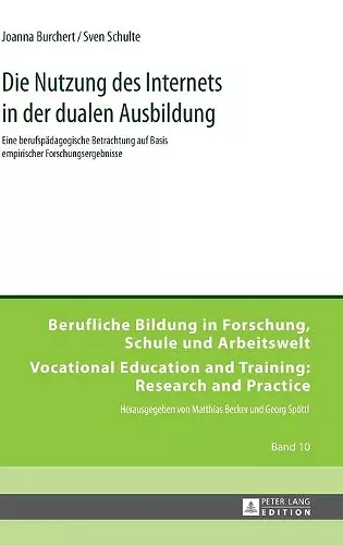 Die Nutzung des Internets in der dualen Ausbildung cover