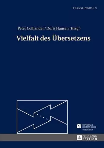 Vielfalt Des Uebersetzens cover