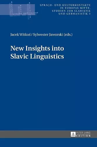 New Insights into Slavic Linguistics cover