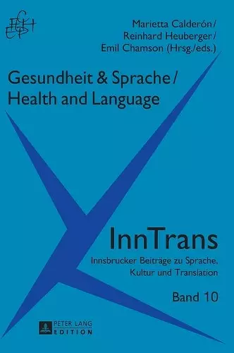 Gesundheit & Sprache / Health & Language cover