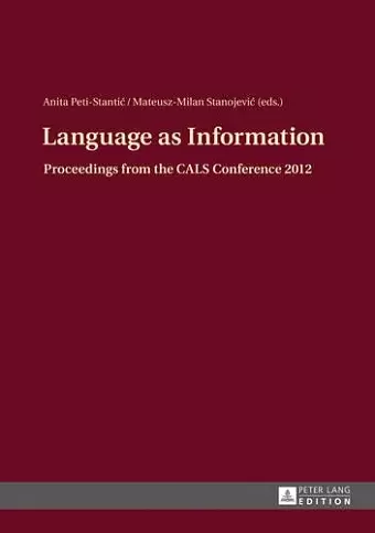 Language as Information cover