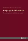 Language as Information cover