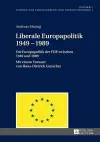 Liberale Europapolitik 1949-1989 cover