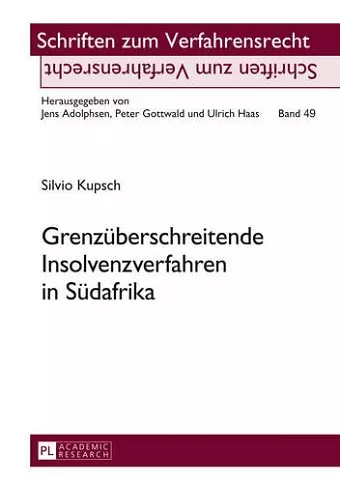 Grenzueberschreitende Insolvenzverfahren in Suedafrika cover