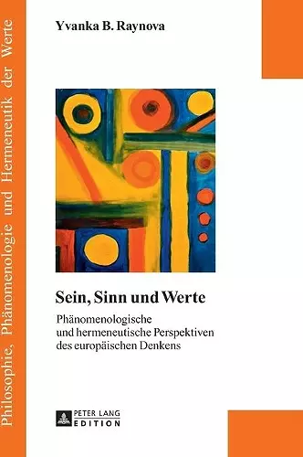 Sein, Sinn und Werte cover