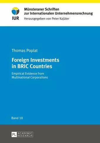 Foreign Investments in BRIC Countries cover