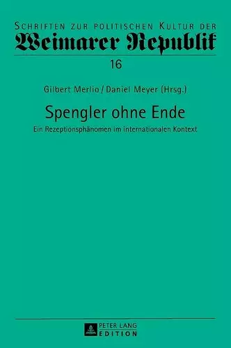 Spengler ohne Ende cover