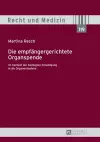 Die Empfaengergerichtete Organspende cover