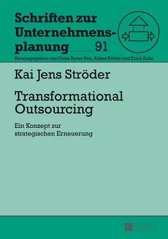 Transformational Outsourcing cover