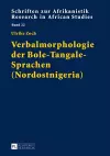 Verbalmorphologie Der Bole-Tangale-Sprachen (Nordostnigeria) cover