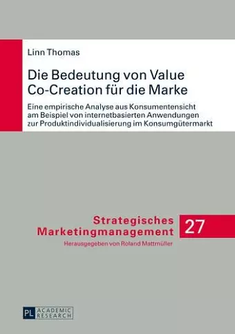 Die Bedeutung Von Value Co-Creation Fuer Die Marke cover