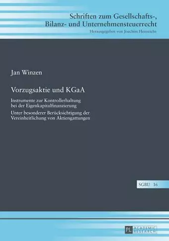 Vorzugsaktie Und Kgaa cover