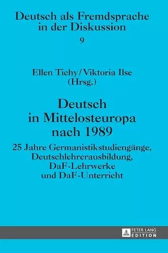 Deutsch in Mittelosteuropa nach 1989 cover