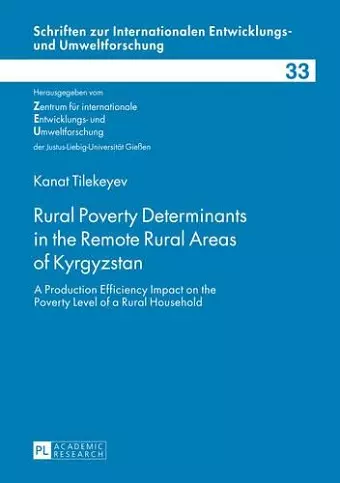 Rural Poverty Determinants in the Remote Rural Areas of Kyrgyzstan cover
