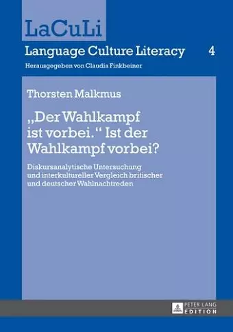 «Der Wahlkampf Ist Vorbei.» Ist Der Wahlkampf Vorbei? cover