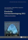 Finnische Germanistentagung 2012 cover