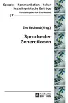 Sprache der Generationen cover