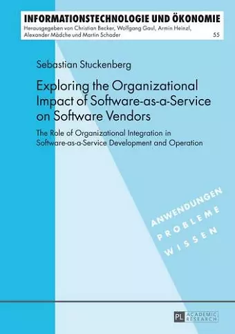 Exploring the Organizational Impact of Software-as-a-Service on Software Vendors cover