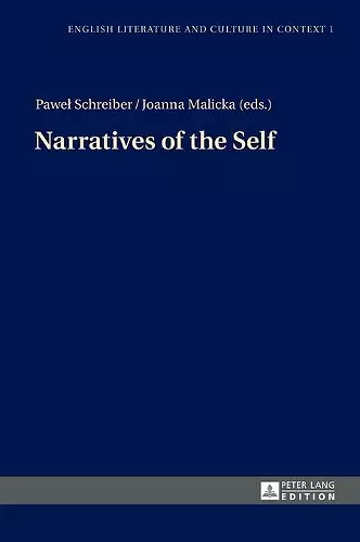 Narratives of the Self cover