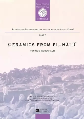 Ceramics from el-Bālū‛ cover