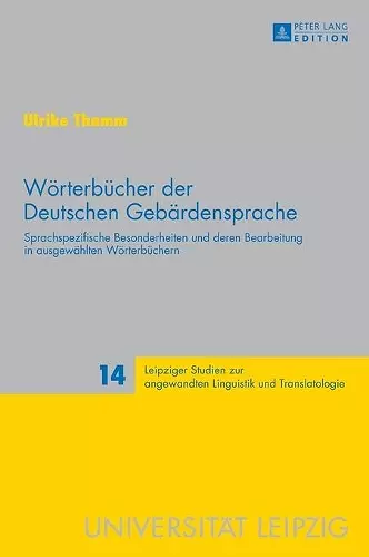 Woerterbuecher der Deutschen Gebaerdensprache cover