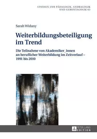 Weiterbildungsbeteiligung Im Trend cover