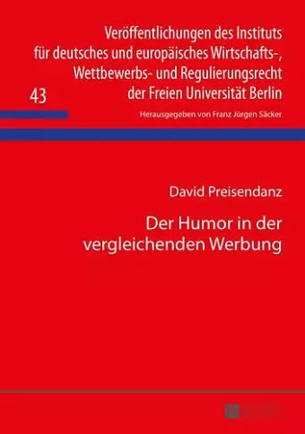 Der Humor in Der Vergleichenden Werbung cover