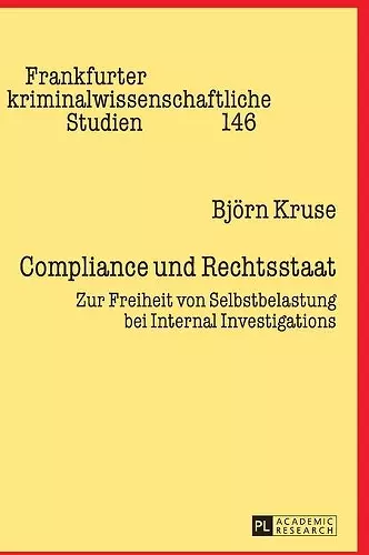 Compliance und Rechtsstaat cover