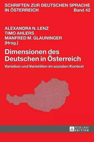 Dimensionen des Deutschen in Oesterreich cover