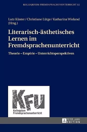 Literarisch-aesthetisches Lernen im Fremdsprachenunterricht cover