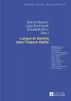 Langue Et Identité Dans l'Espace Digital cover