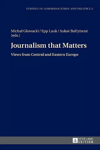 Journalism that Matters cover