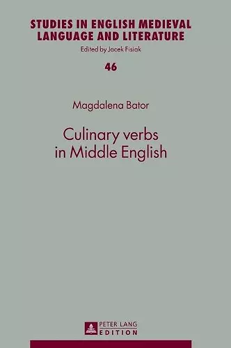 Culinary verbs in Middle English cover