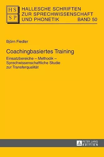 Coachingbasiertes Training cover