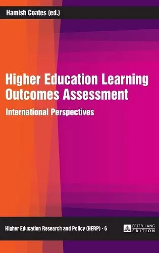 Higher Education Learning Outcomes Assessment cover